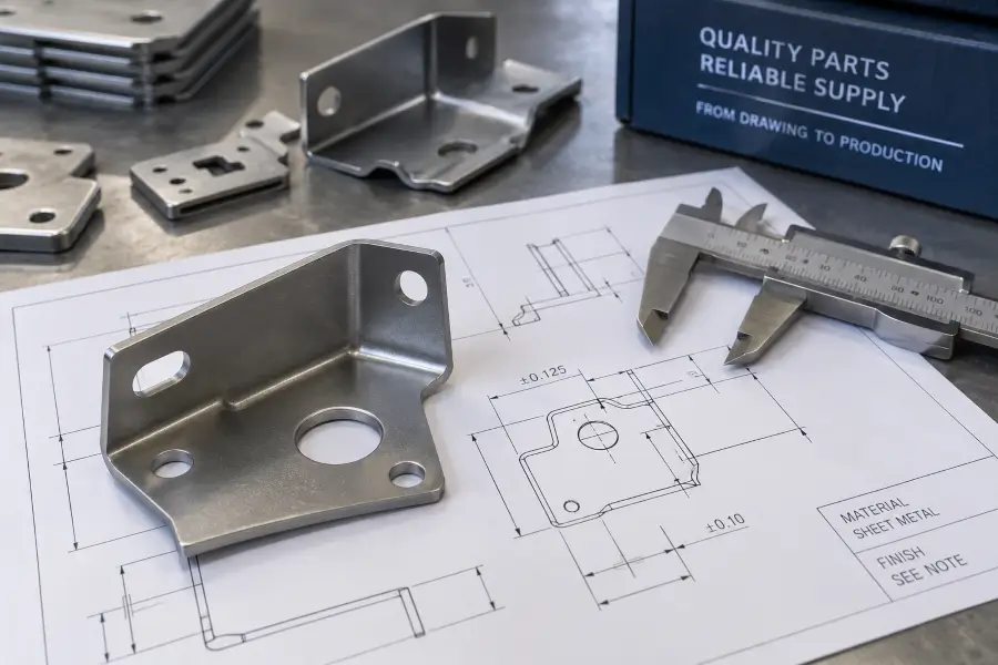 metal stamping tolerances for OEM stamped parts
