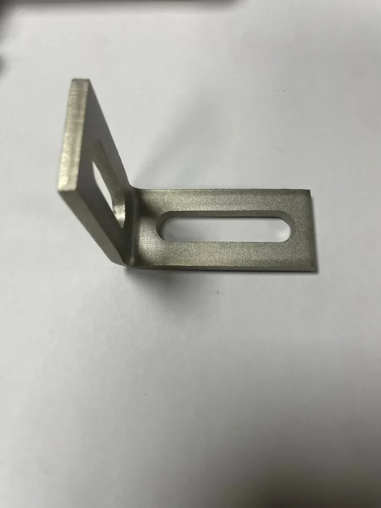 L-bracket finished part solar mounting hardware 304 stainless steel
