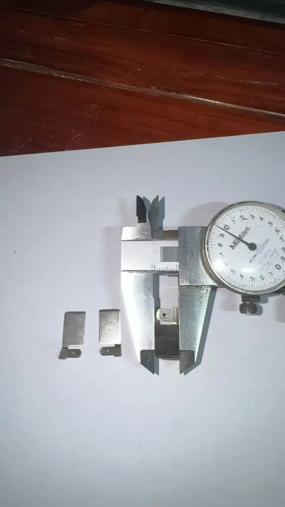 nickel and tin plated brass electrical connector stamping parts