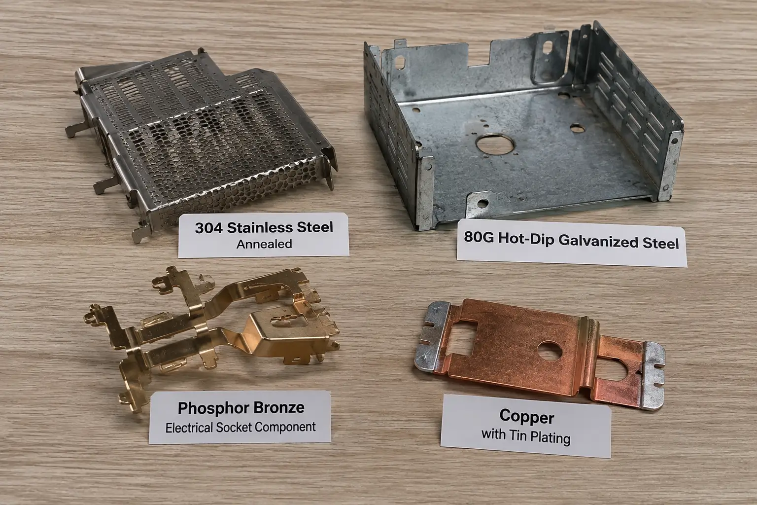 How to Choose the Right Material for Metal Stamping Common Materials Used for Metal Stamping