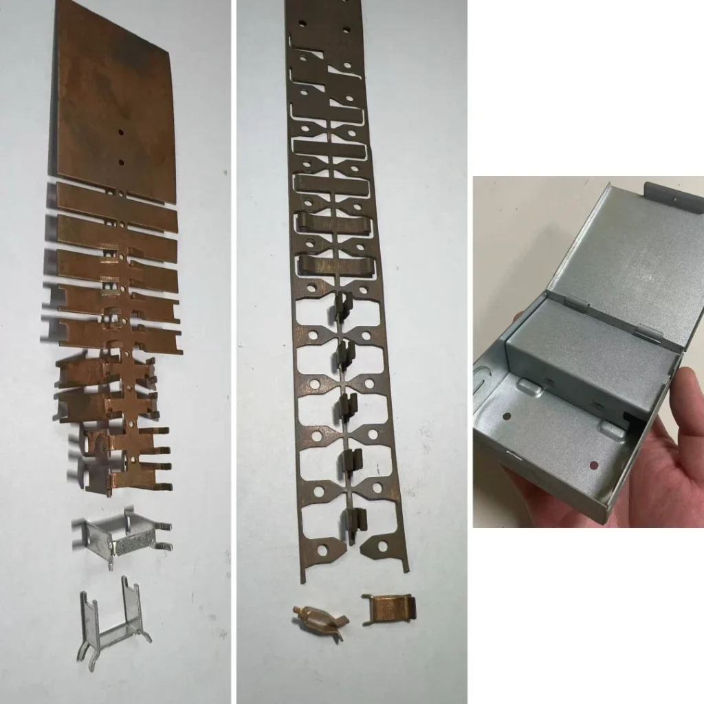 real metal stamping material selection examples