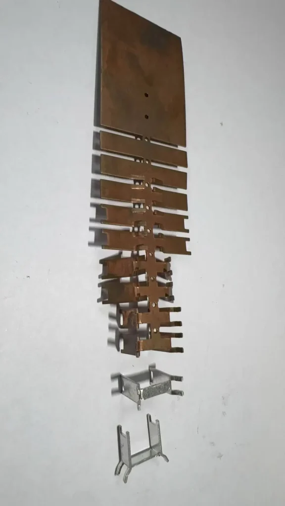 tin plated copper terminal stamping parts
